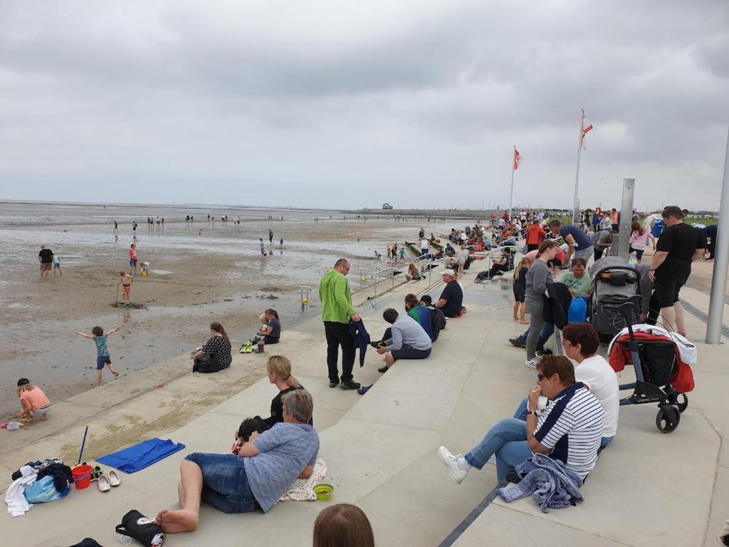 Ferienwohnung Leuchtturm Am Sandstrand نوردين المظهر الخارجي الصورة
